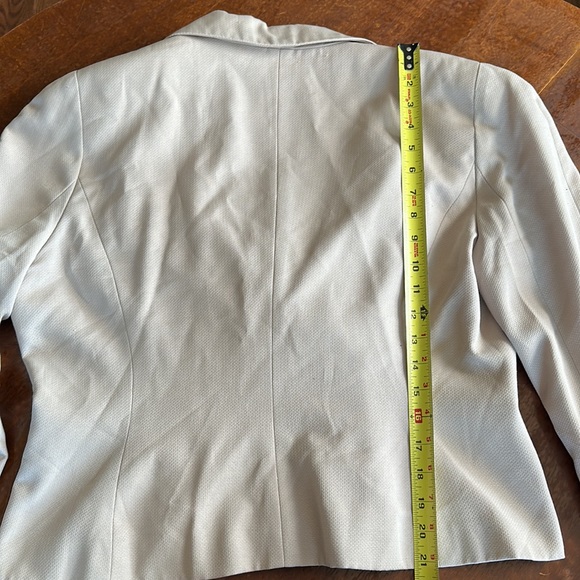 Vintage Tan Lew Magram Gold Buttons Jacket Size 16 - Picture 9 of 12